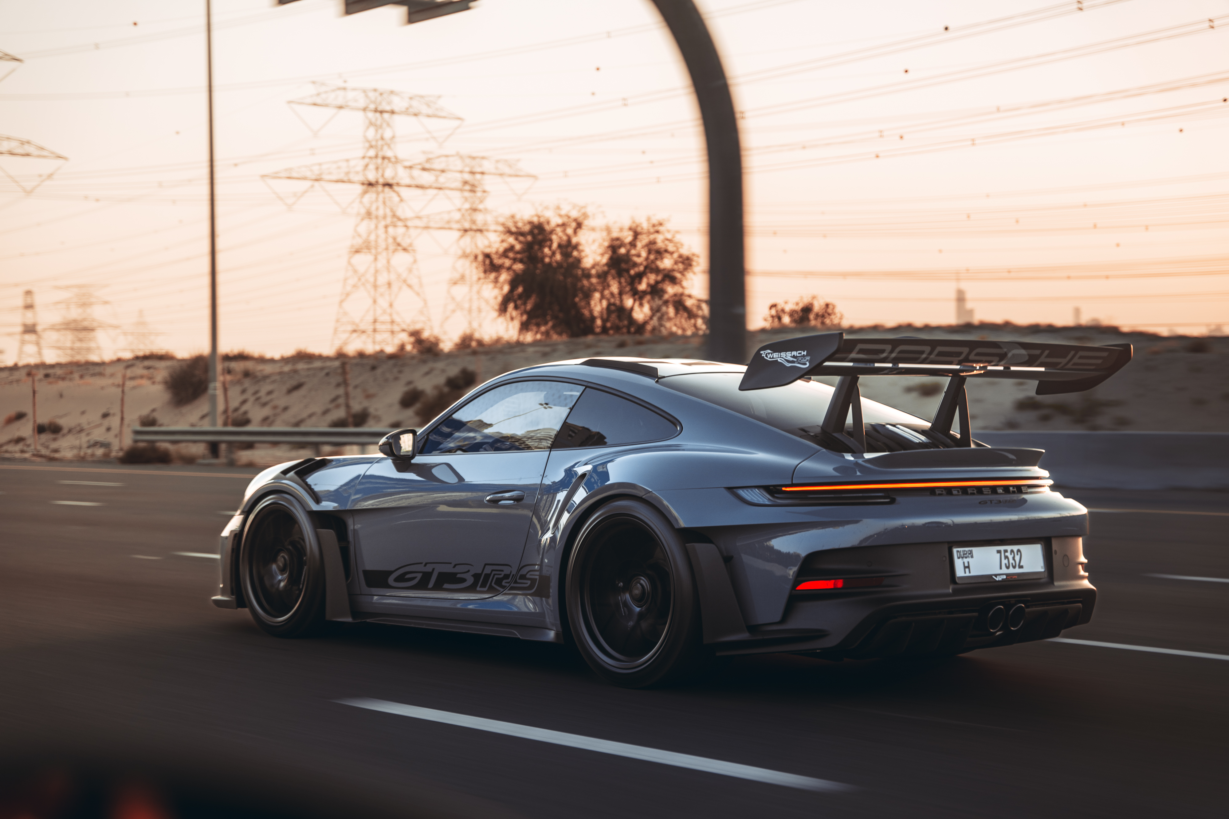 Porsche GT3RS rolling